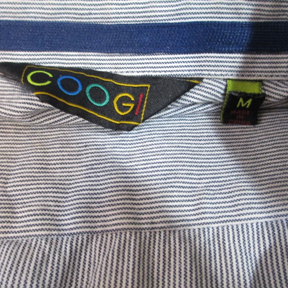 COOGI Snap Up Short Sleeve Shirt Anchor Medium - Picture 5 of 8